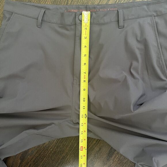 Rhone Pants Men's 40 Tall City Reflective Pant Gray Polyester Commuter 40x32 - Picture 7 of 8